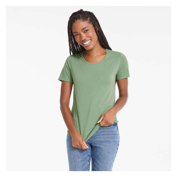 Relaxed Tee - Dusty Green