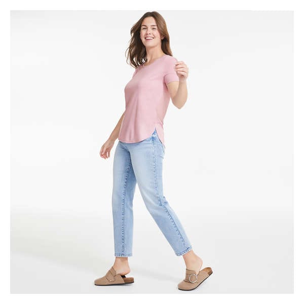 Relaxed Tee - Light Mauve