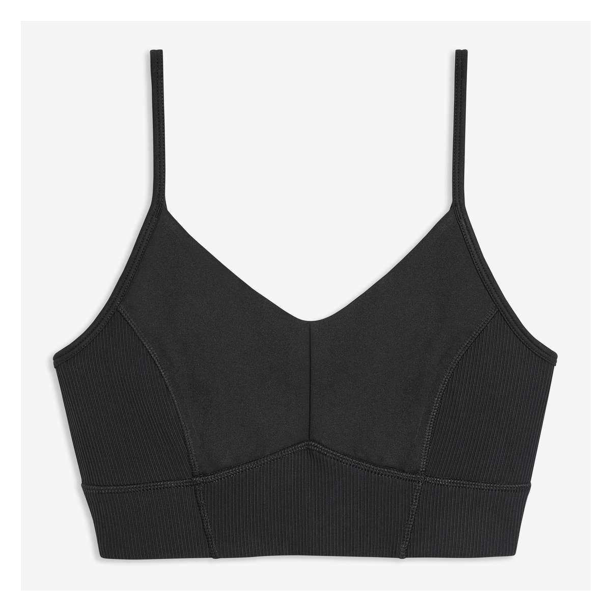 Reaction Sports Bra in Charcoal Marl - Glue Store
