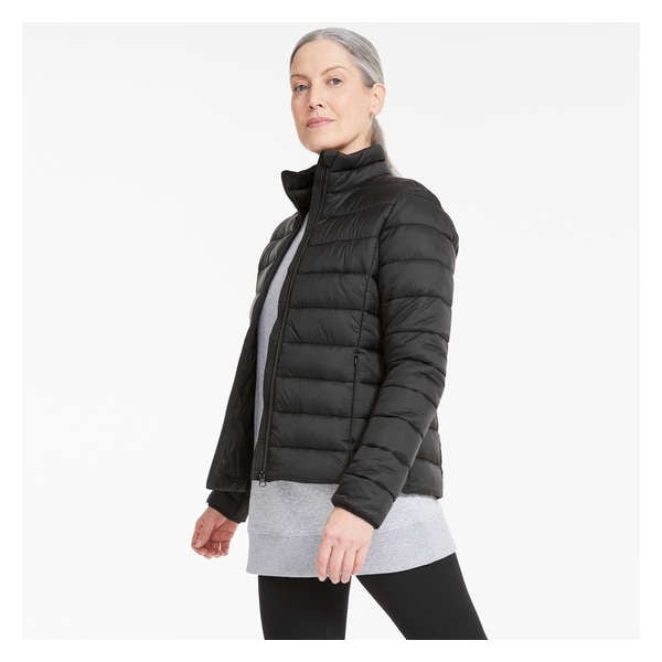 Packable Puffer Jacket with PrimaLoft® - Black