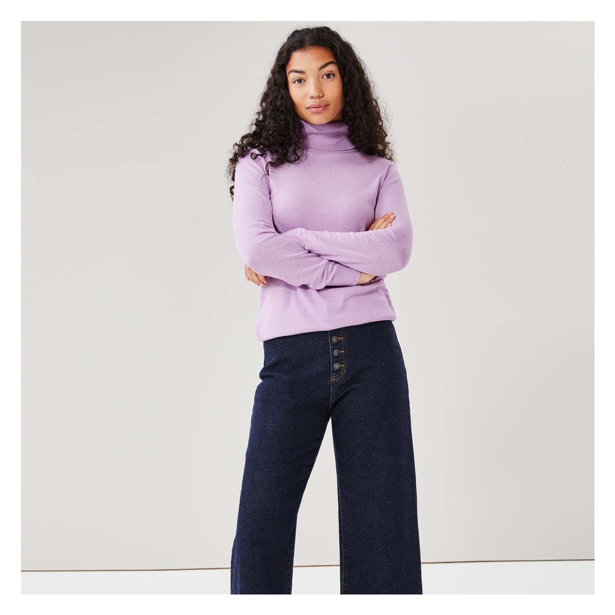 G-Star Essential Turtle Neck Sweater Purple