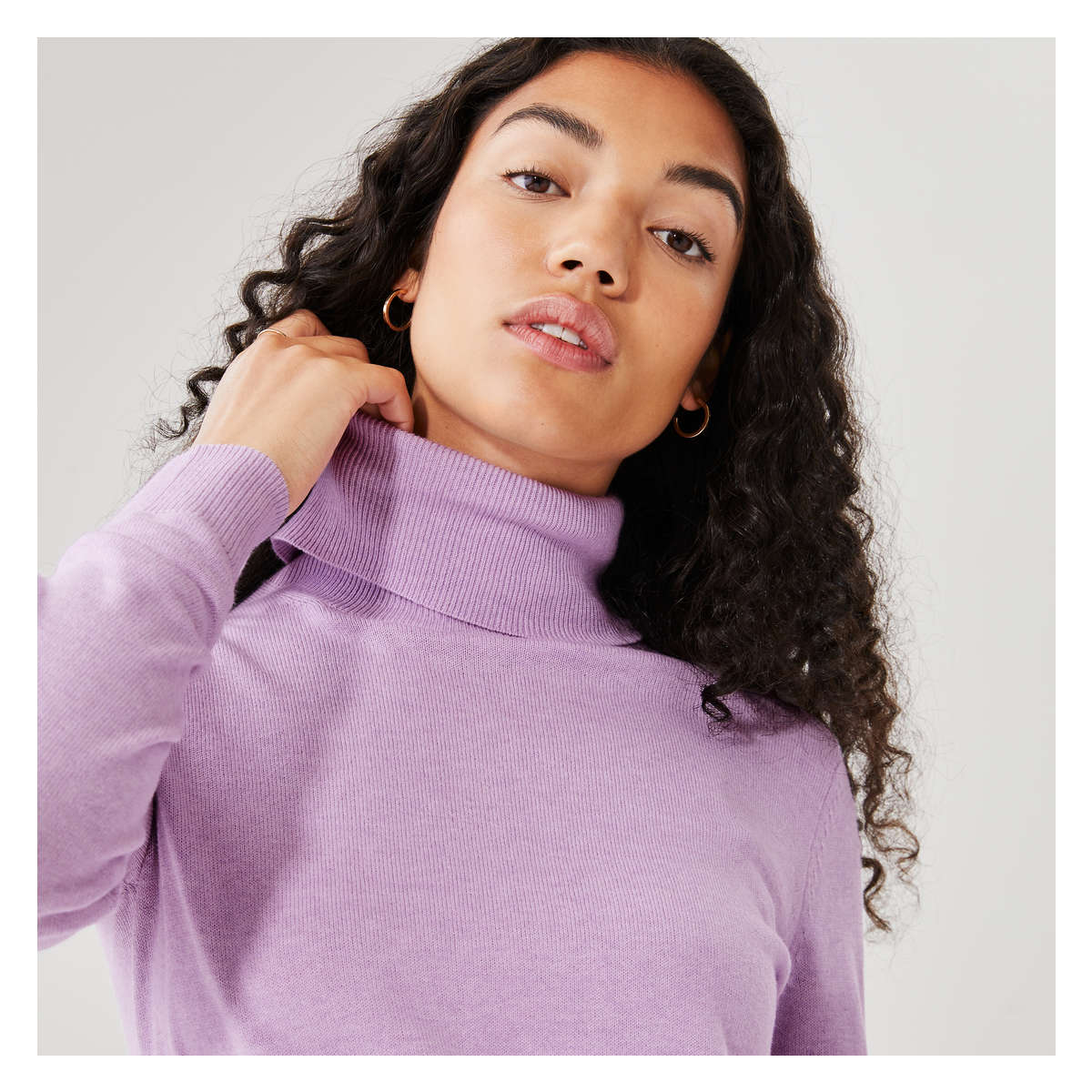 G-Star Essential Turtle Neck Sweater Purple