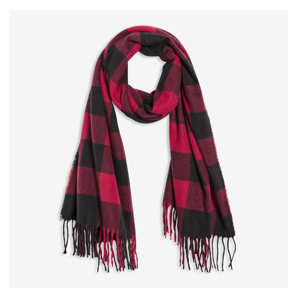 Oblong Scarf - Red