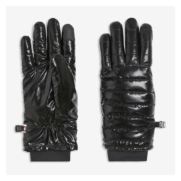 Quilted Gloves with PrimaLoft® - JF Black