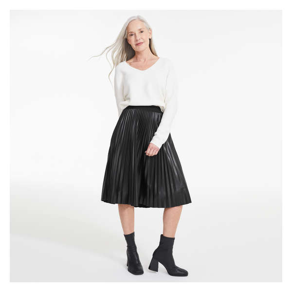 Pleated Skirt - JF Black