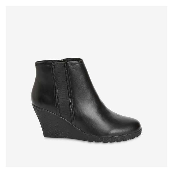 Wedge Boots - Black