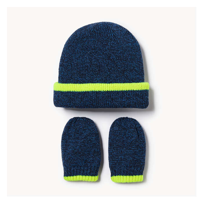Baby Boys' 2 Piece Beanie Set
