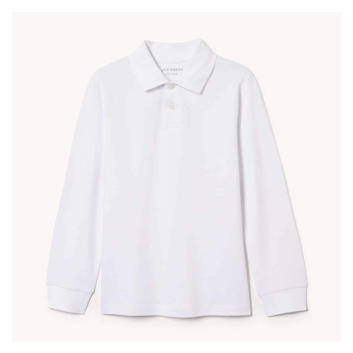 long sleeve uniform polo