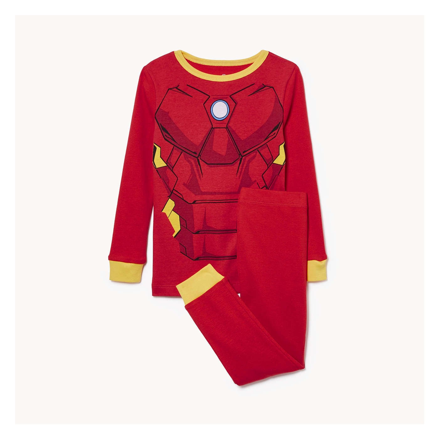 Toddler Marvel Iron Man Sleep Set in Red from Joe Fresh