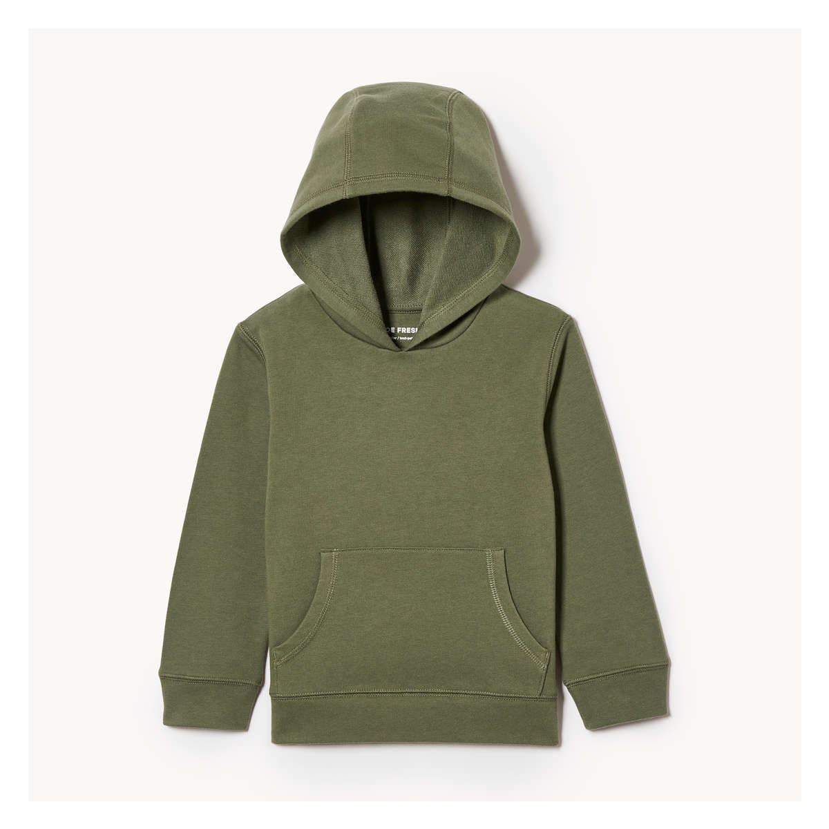 Toddler Boys Pullover Hoodie in Olive from Joe Fresh