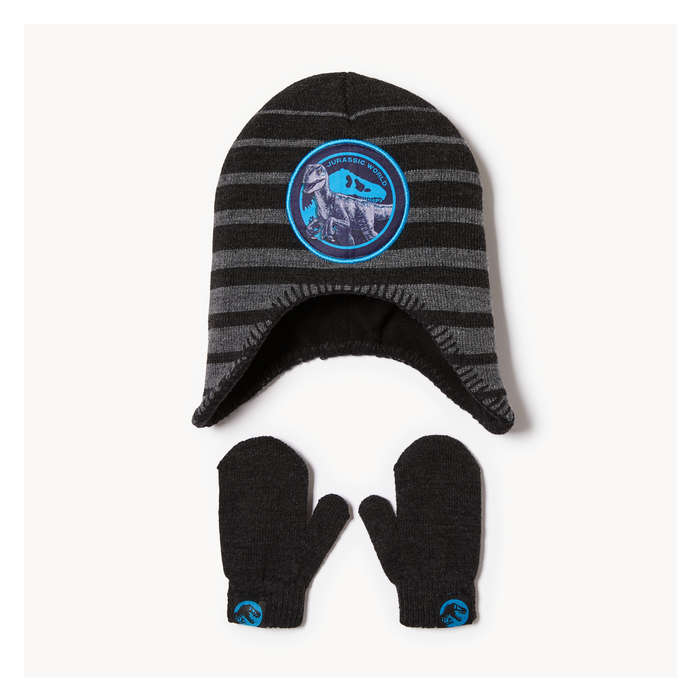 Toddler Boy's Toddler Jurassic World Toque & Mitten Set