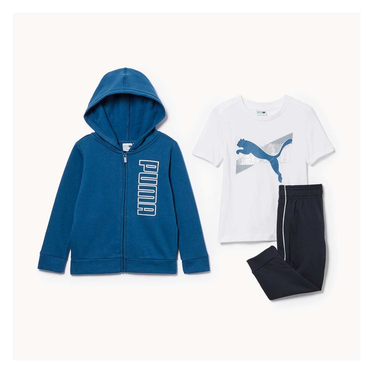 Toddler Boys Puma 3 Piece Hoodie Set in Blue from Joe Fresh