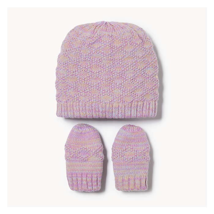 Baby Girls' 2 Piece Beanie Set