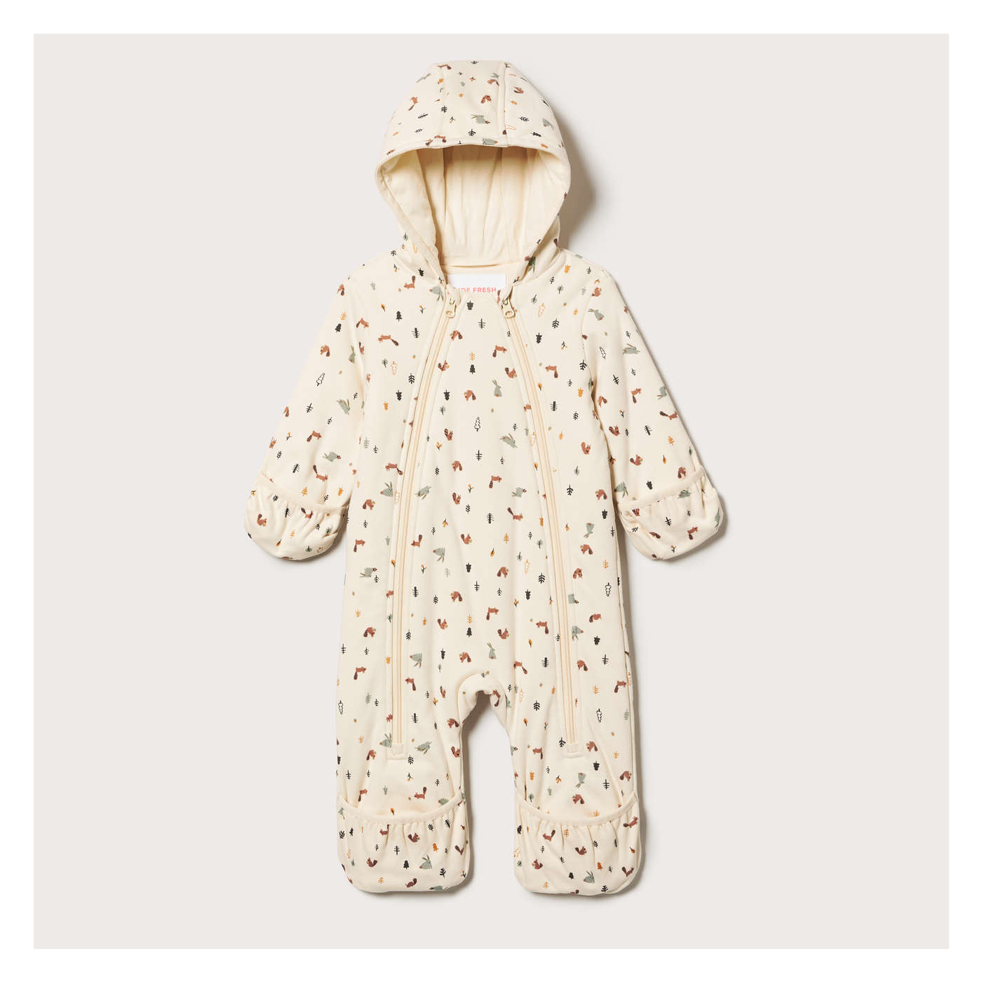 Baby Girls Snow Suit with PrimaLoft in Ivory from Joe Fresh