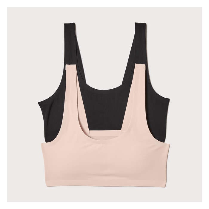 Kid Girls' 2 Pack Bralette - Black