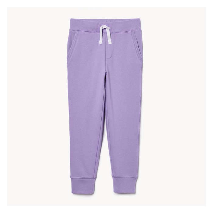 Filles Pantalon de jogging en tissu bouclette pour filles
