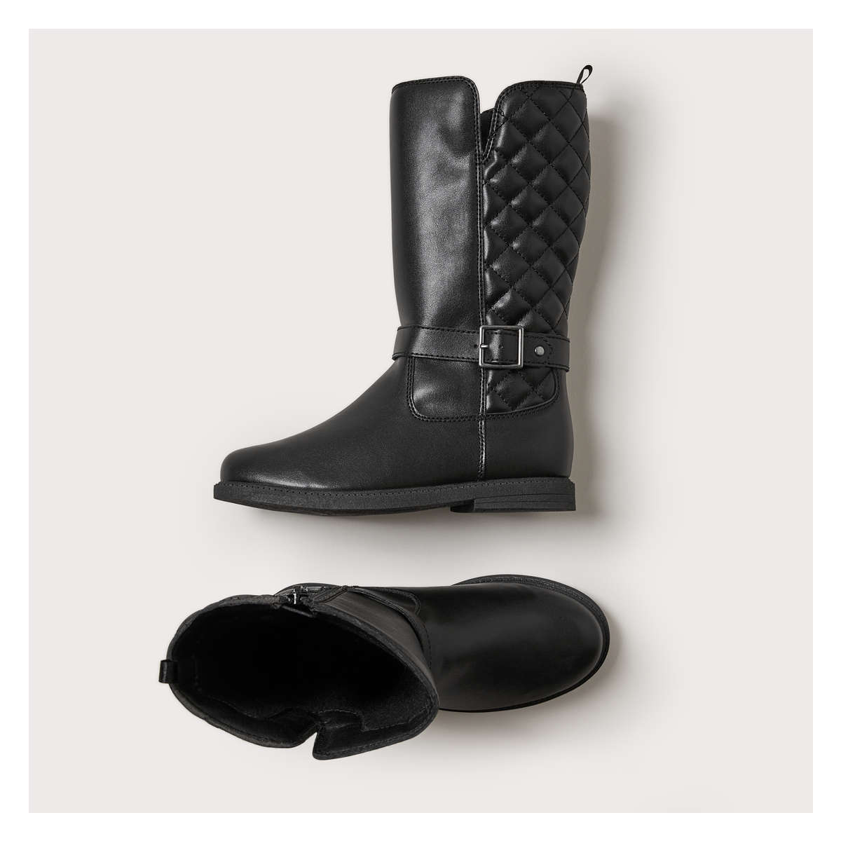 Kid Girls Tall Boots in Black from Joe Fresh