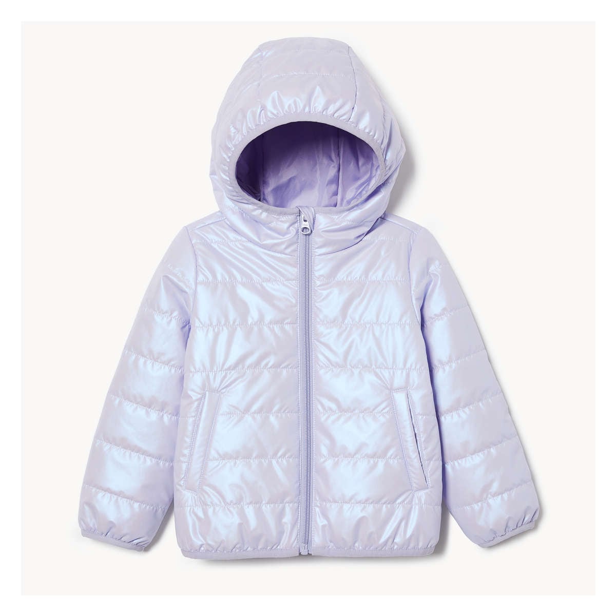 Toddler Girls Puffer Jacket with PrimaLoft in Lavender from Joe Fresh