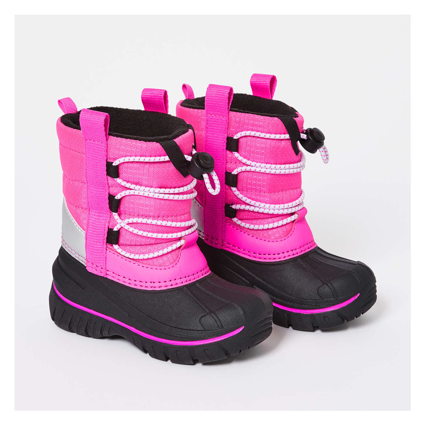 Toddler Girls Winter Boots Pink Size 8 from Joe Fresh