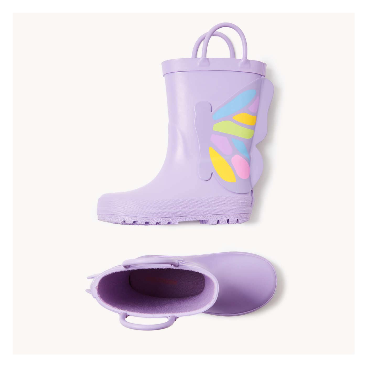 Purple rain boots best sale