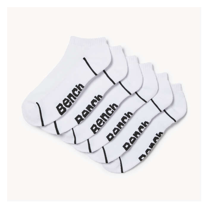Men's Bench 6 Pack Low-Cut Socks
