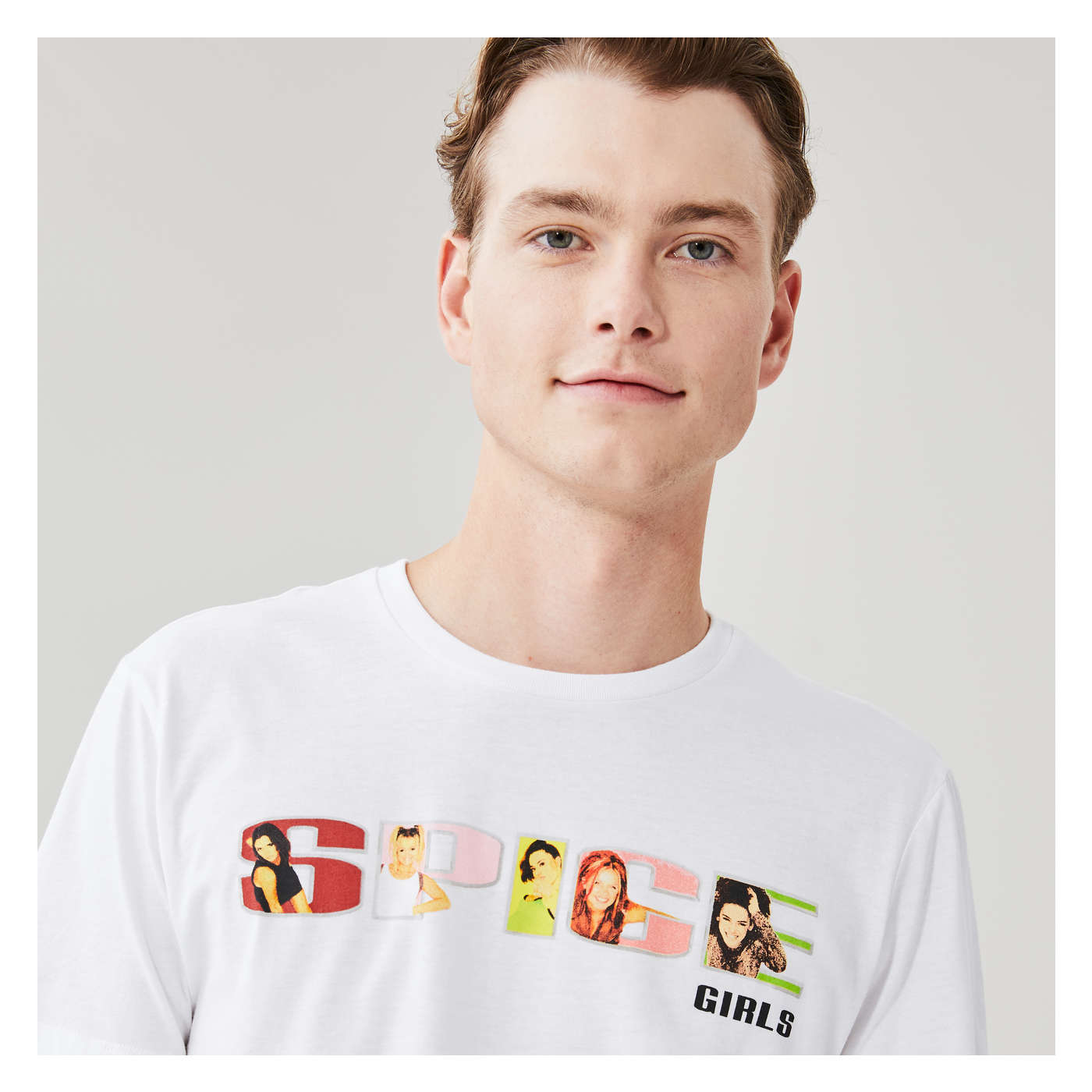 Adult Spice Girls Graphic T Shirt in White from Joe Fresh