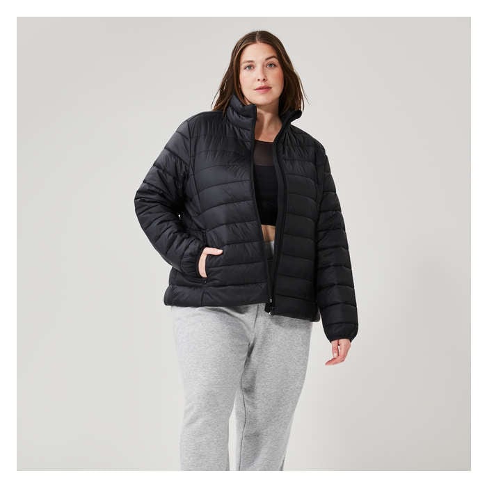 Women+ Mock Neck Puffer with PrimaLoft®