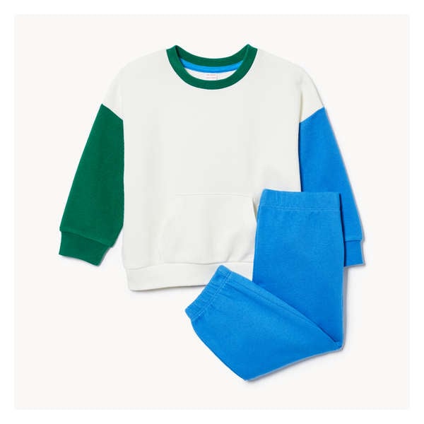 Baby Boys' 2-Piece Sweatshirt Set - Off White