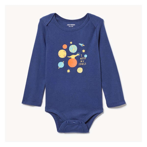 Baby Boys' Graphic Bodysuit - Indigo
