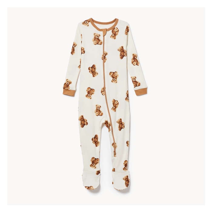 Baby Boys' Footed Double-Zip Sleeper