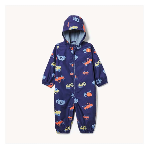 Baby Boys' Puddle Suit - Indigo