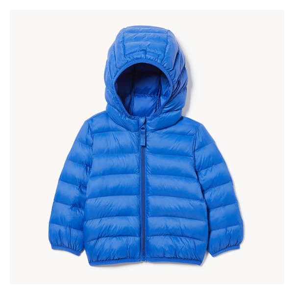Baby Transitional Puffer Jacket - Bright Blue