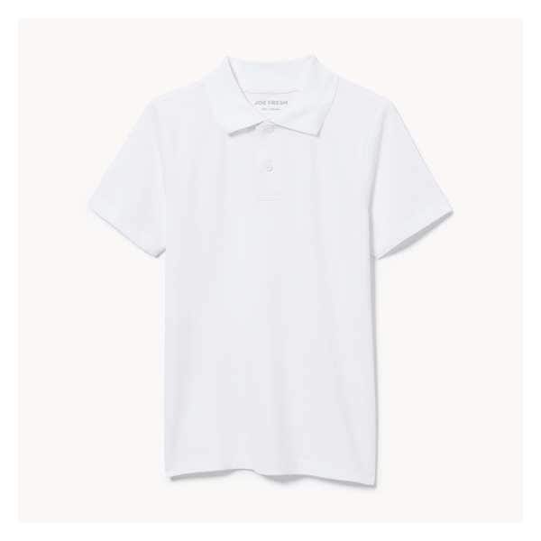 Kid Boys' Uniform Polo T-Shirt - White