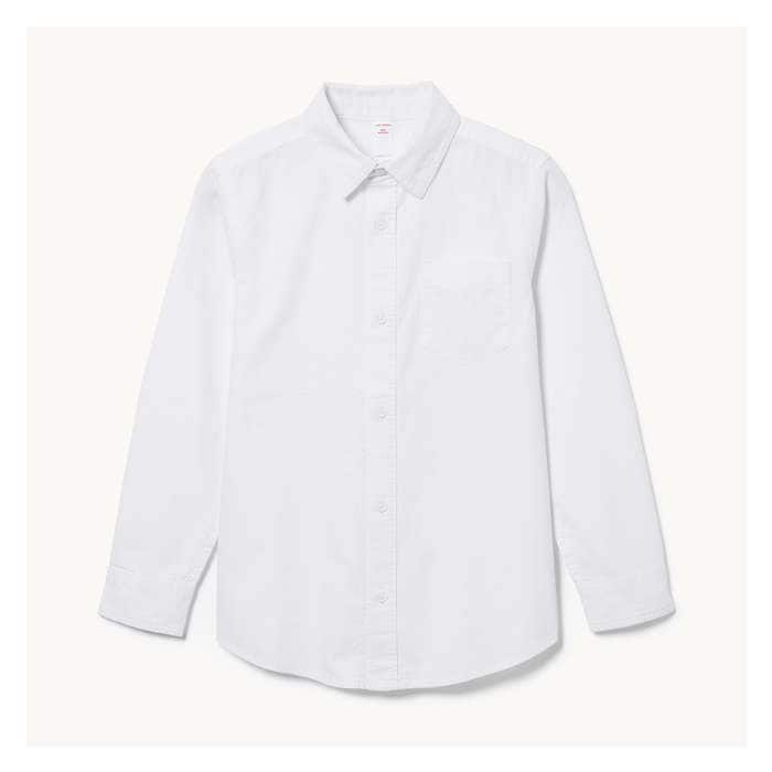 Kid Boys' Oxford Uniform Button-Up Shirt