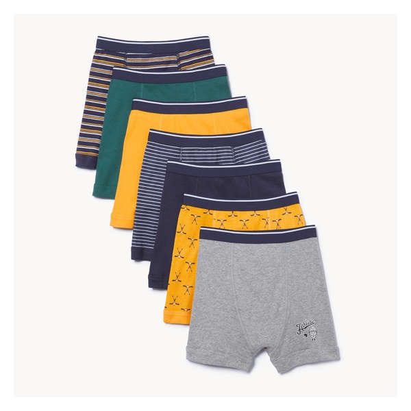 Kid Boys' 7-Pack Boxer Brief - Multi