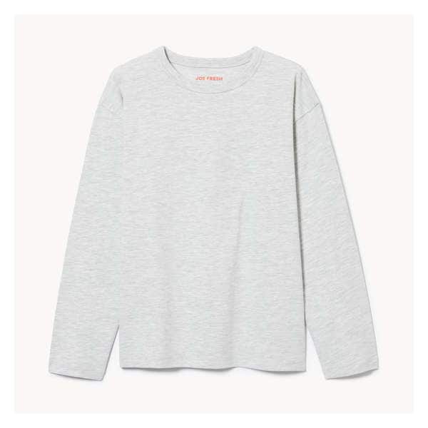 Kid Boys' Long Sleeve Top - Pale Grey