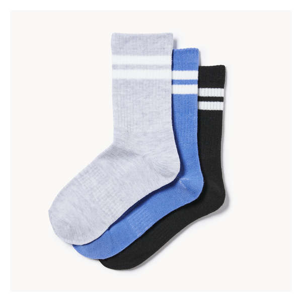 Kid Boys' 3-Pack Crew Socks - Multi