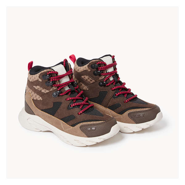 Kid Boys' Hiker Boots - Dark Brown