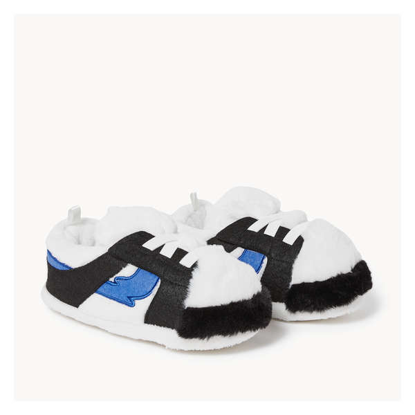 Kid Boys' Sneaker Slippers - White