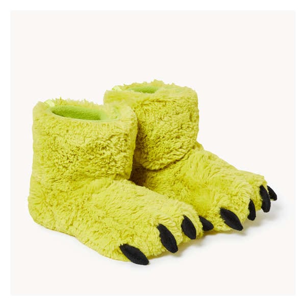 Kid Boys' Claw Slippers - Green