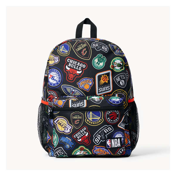 Kid Boys' Arctic Snow NBA Raptors Backpack - Black
