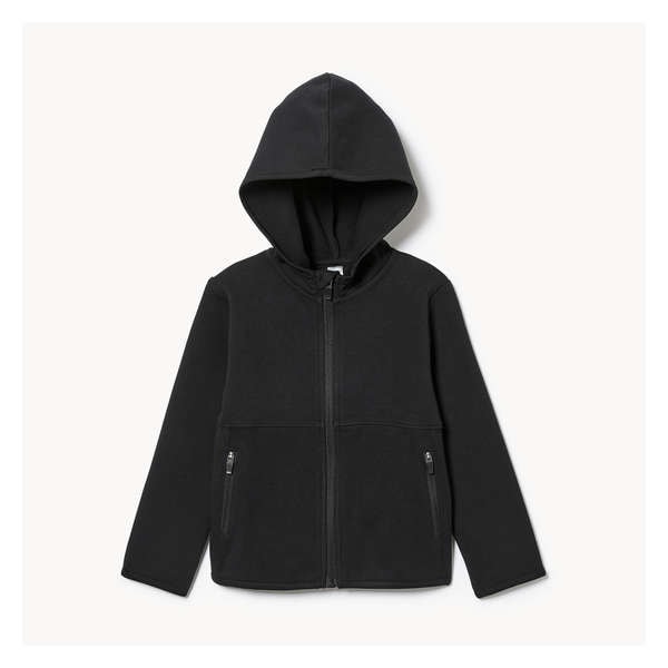 Toddler Boys' Active Zip-Up Hoodie - JF Black