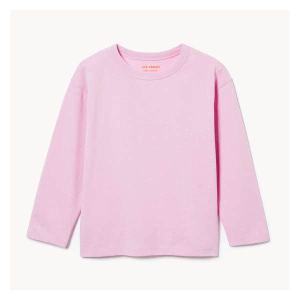 Toddler Boys' Long Sleeve Top - Light Mauve