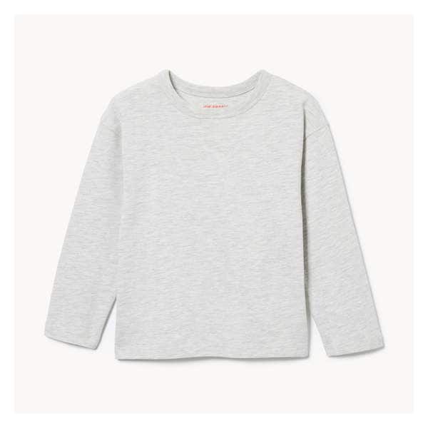 Haut à manches longues pour petits garçons - GRIS PALE