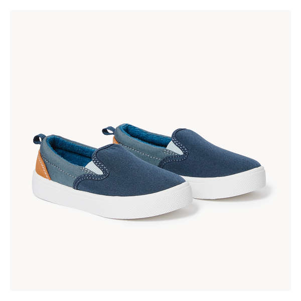 Toddler Boys' Slip-On Sneakers - Navy