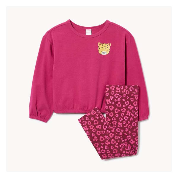 Baby Girls' 2-Piece Legging Set - Magenta