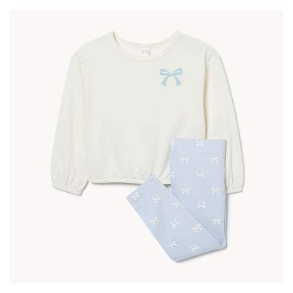 Baby Girls' 2-Piece Legging Set - Off White