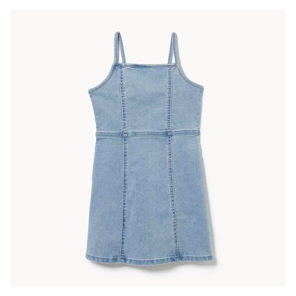 Robe en denim pour préadolescentes - Rétro Pâle