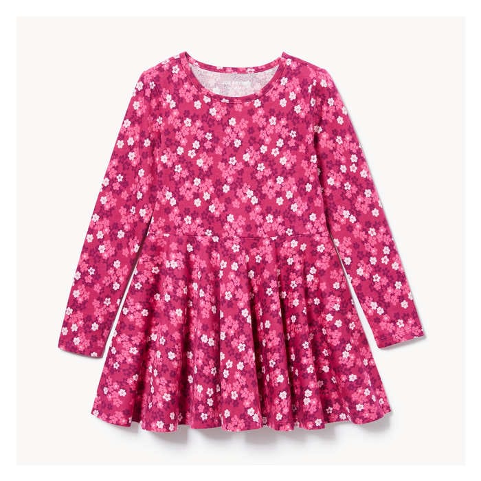 Kid Girls' Printed Knit Dress
