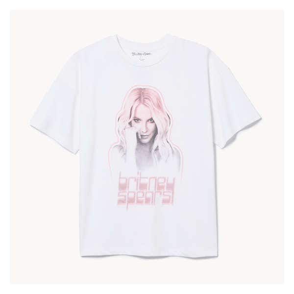 Kid Girls' Britney Spears T-Shirt - White